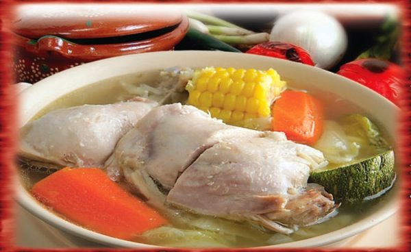 Caldo de pollo